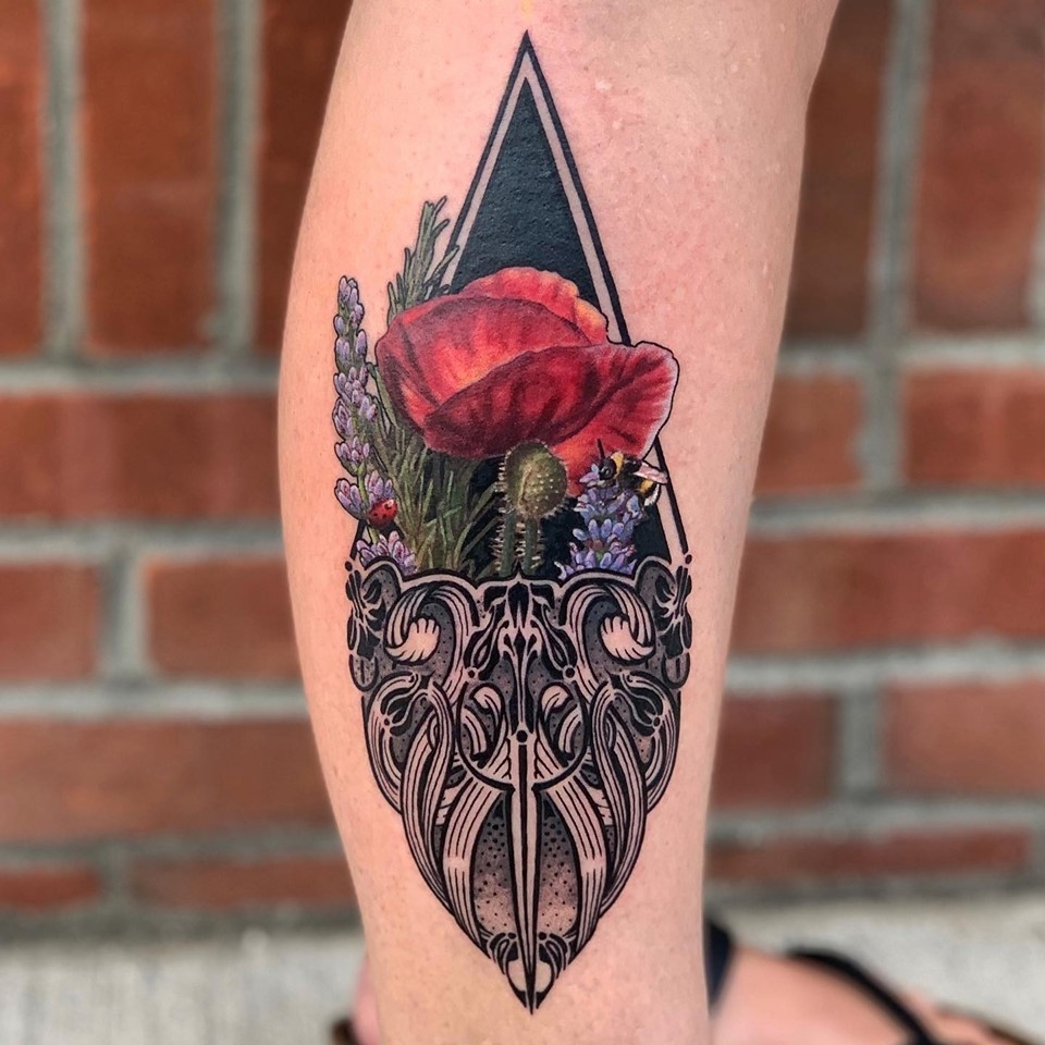 Meg Mayhem Tattoo Artist in West Bloomfield, MI Chroma